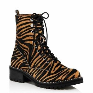 AQUA Jax Studded Tiger Combat Boot